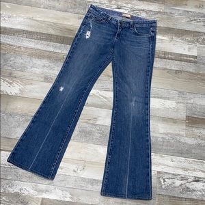 Women's Paige Laurel Canyon Distressed Jeans Sz 29